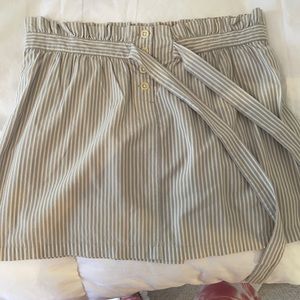 Jcrew striped skirt